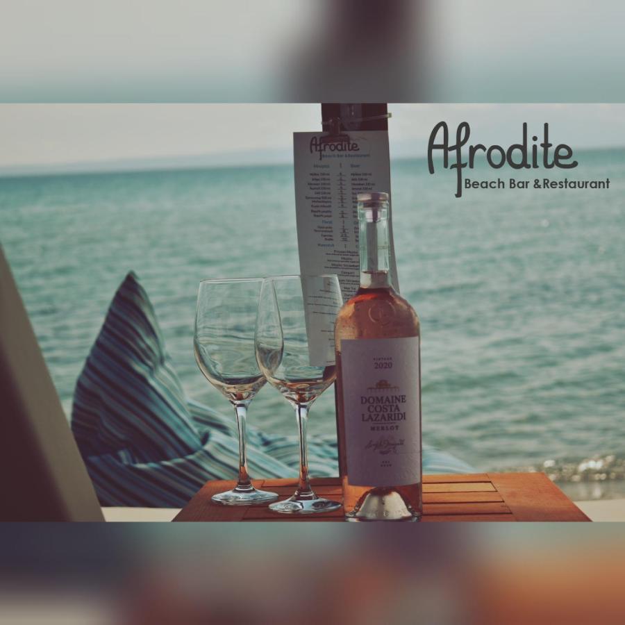 Afrodite Seaside Rooms Kallithea  Kültér fotó