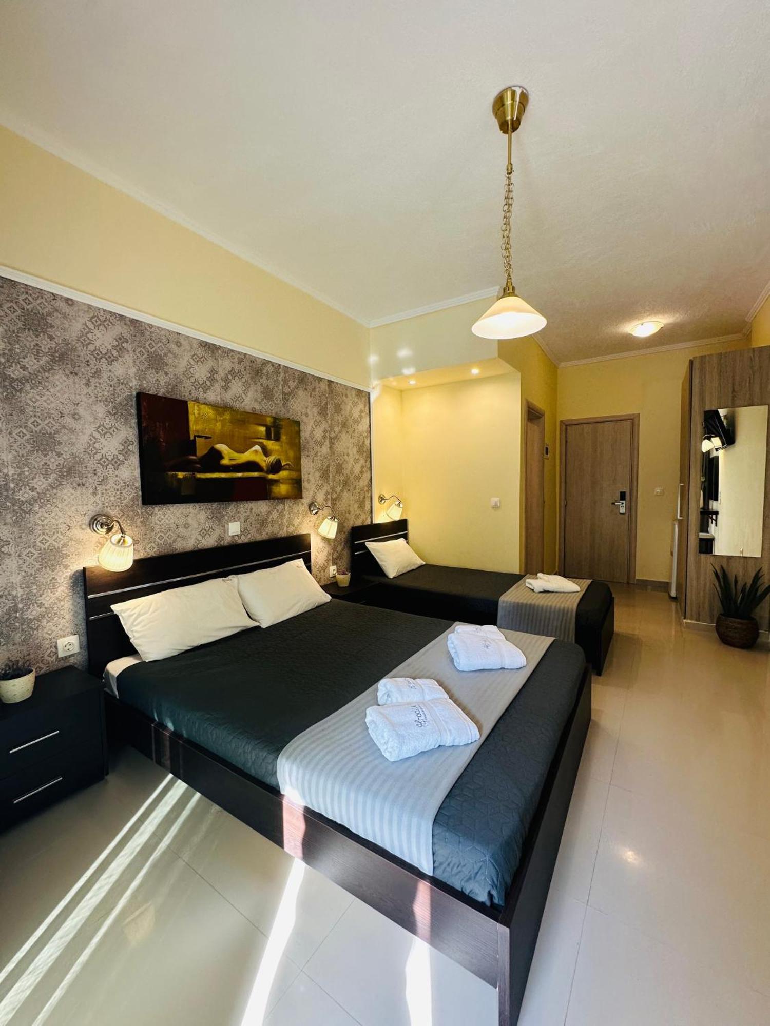 Afrodite Seaside Rooms Kallithea  Kültér fotó