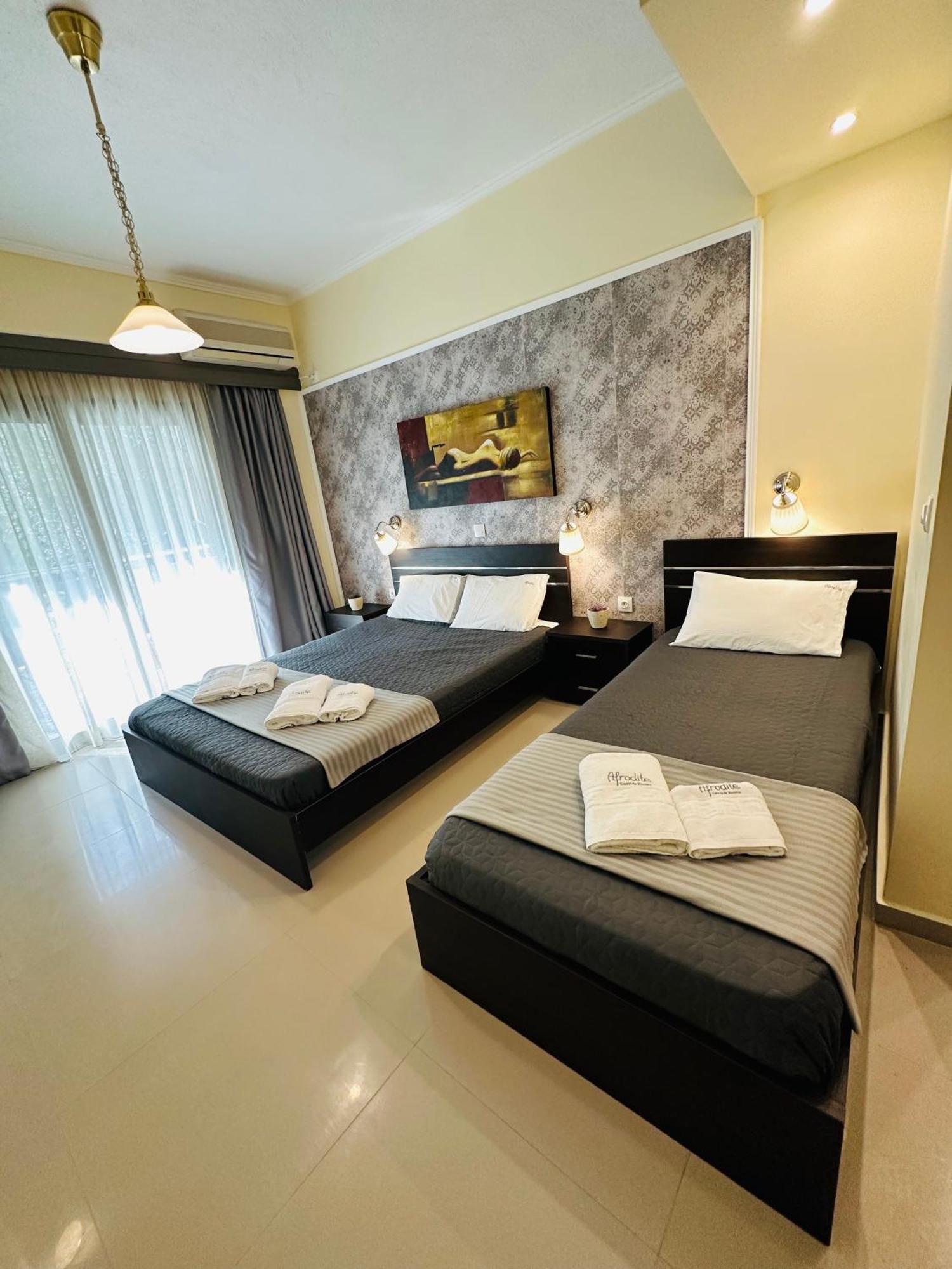 Afrodite Seaside Rooms Kallithea  Kültér fotó